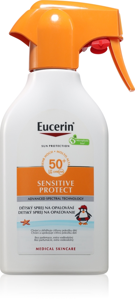 Солнцезащитный спрей Sensitive Protect для детей SPF 50+ Eucerin, 250 мл
Солнцезащитный спрей Sensitive Protect для детей SPF 50+ Eucerin, 250 мл
