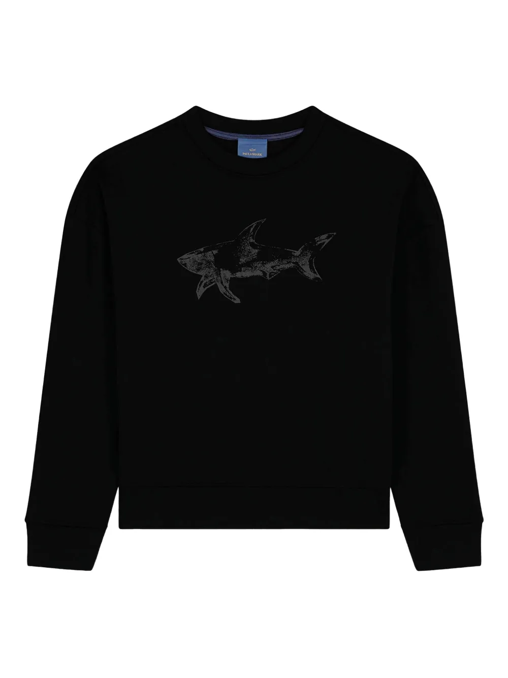Хлопковый свитшот с принтом акулы Paul & Shark, черный
Хлопковый свитшот с принтом акулы Paul & Shark, черный