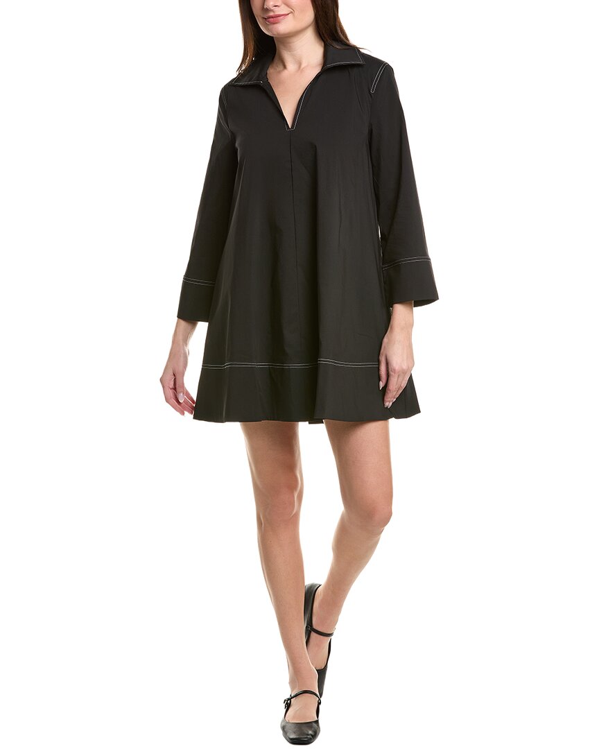 Мини-платье с контрастной строчкой от English Factory English Factory, черный
Мини-платье с контрастной строчкой от English Factory English Factory, черный