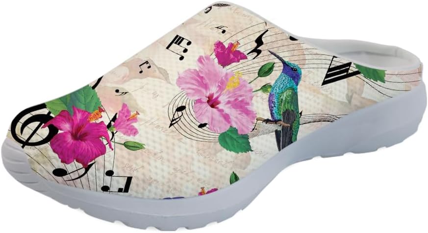 Forchrinse Южно-западные сандалии с арочной поддержкой для мужчин и женщин Navajo Aztec, тапочки-мюли для сада, прогулочные кроссовки для носки в помещении и на улице, Hummingbird Hibiscus Music Note
Forchrinse Южно-западные сандалии с арочной поддержкой для мужчин и женщин Navajo Aztec, тапочки-мюли для сада, прогулочные кроссовки для носки в помещении и на улице, Hummingbird Hibiscus Music Note