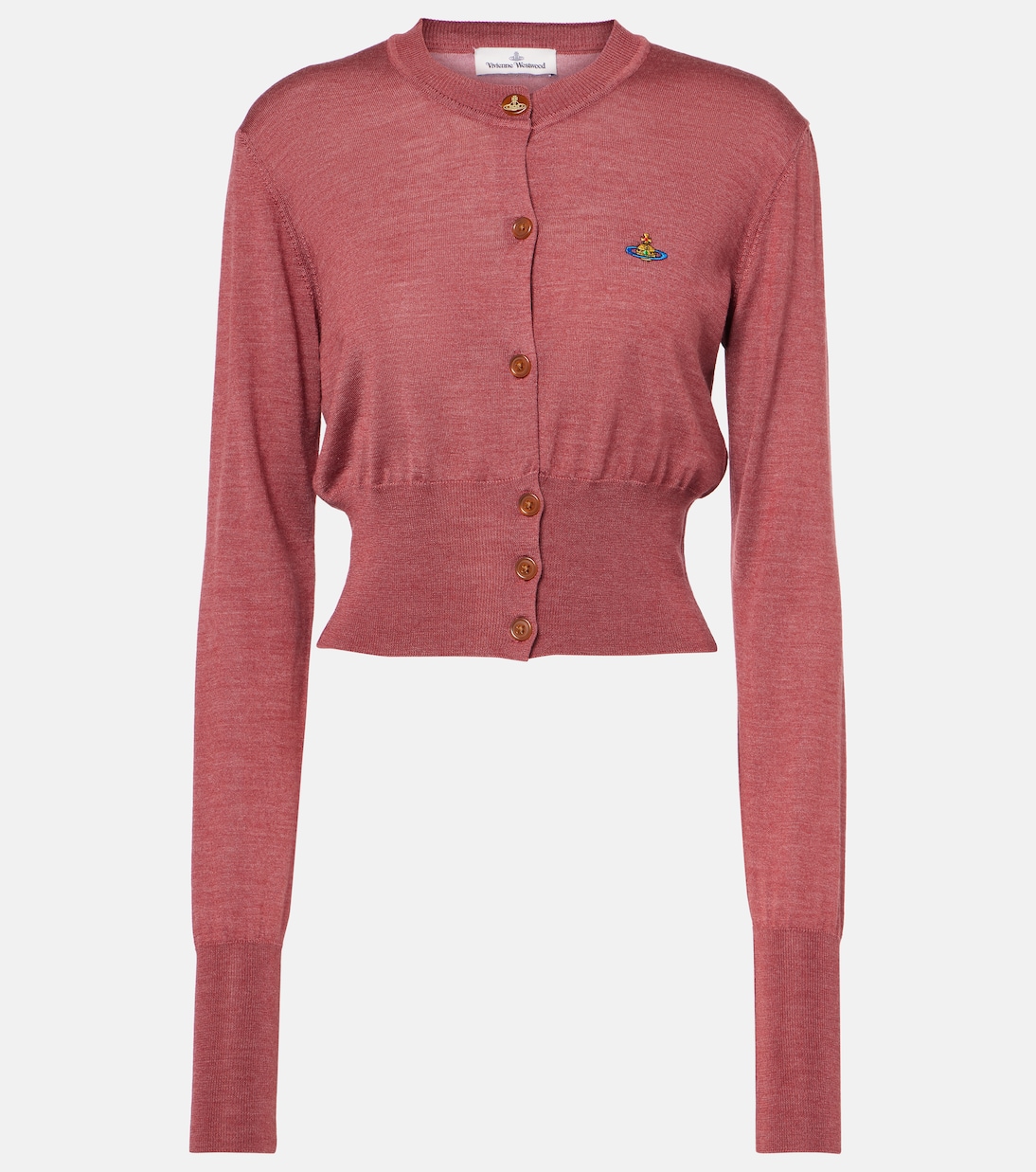 Укороченный кардиган Bea из шерсти и шелка Vivienne Westwood, Vintage Berry
Укороченный кардиган Bea из шерсти и шелка Vivienne Westwood, Vintage Berry