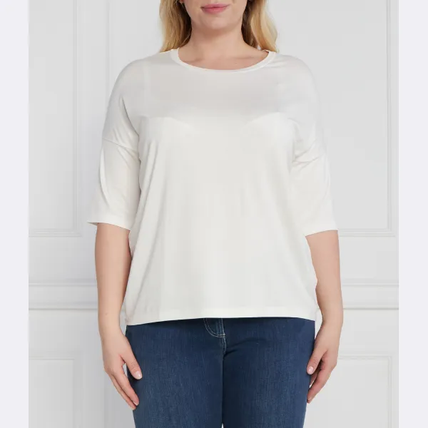 Футболка оверсайз размера плюс Persona By Marina Rinaldi, белый
Футболка оверсайз размера плюс Persona By Marina Rinaldi, белый