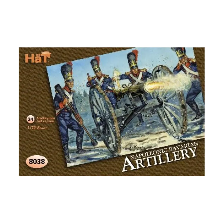 Наполеоновская баварская артиллерия, Historical Plastic Military Figures - Napoleonic (1:72) (Hat Industries)
Наполеоновская баварская артиллерия, Historical Plastic Military Figures - Napoleonic (1:72) (Hat Industries)