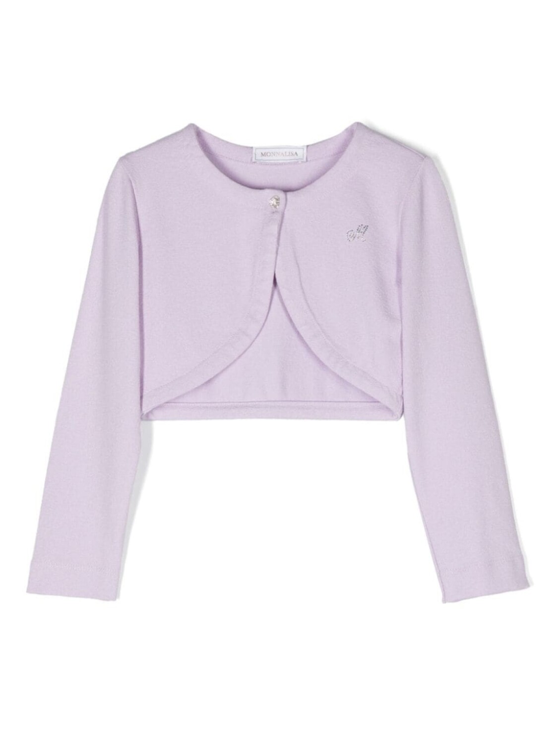 Monnalisa укороченный кардиган с пайетками, фиолетовый
Monnalisa укороченный кардиган с пайетками, фиолетовый