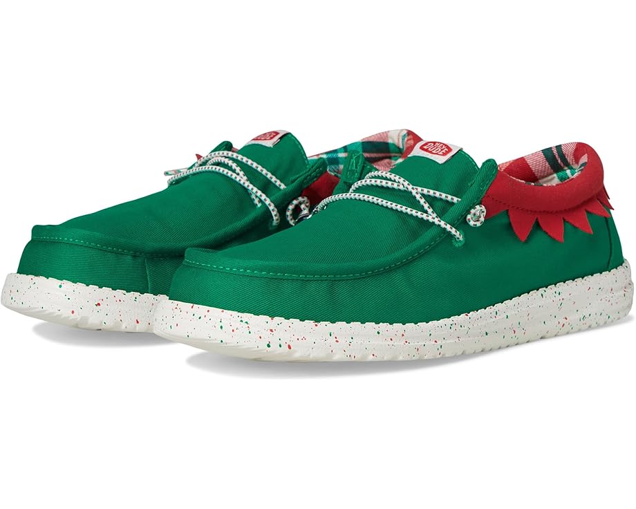 Лоферы Hey Dude Wally Holiday Elf Green/Red, цвет Green/Red
Лоферы Hey Dude Wally Holiday Elf Green/Red, цвет Green/Red