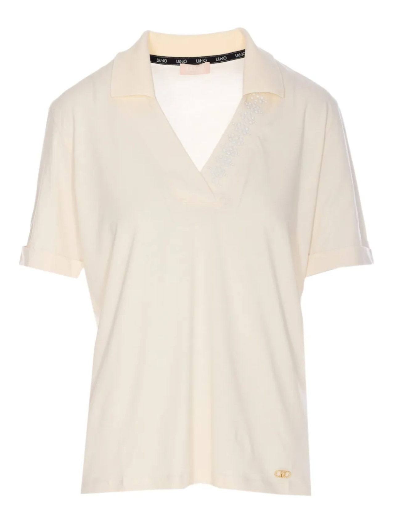 Поло с короткими рукавами LIU JO, белый
Поло с короткими рукавами LIU JO, белый