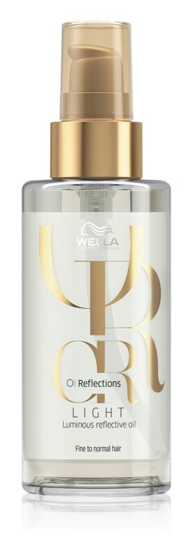 Осветляющее масло для блеска и смягчения волос Wella Professionals Oil Reflections
Осветляющее масло для блеска и смягчения волос Wella Professionals Oil Reflections