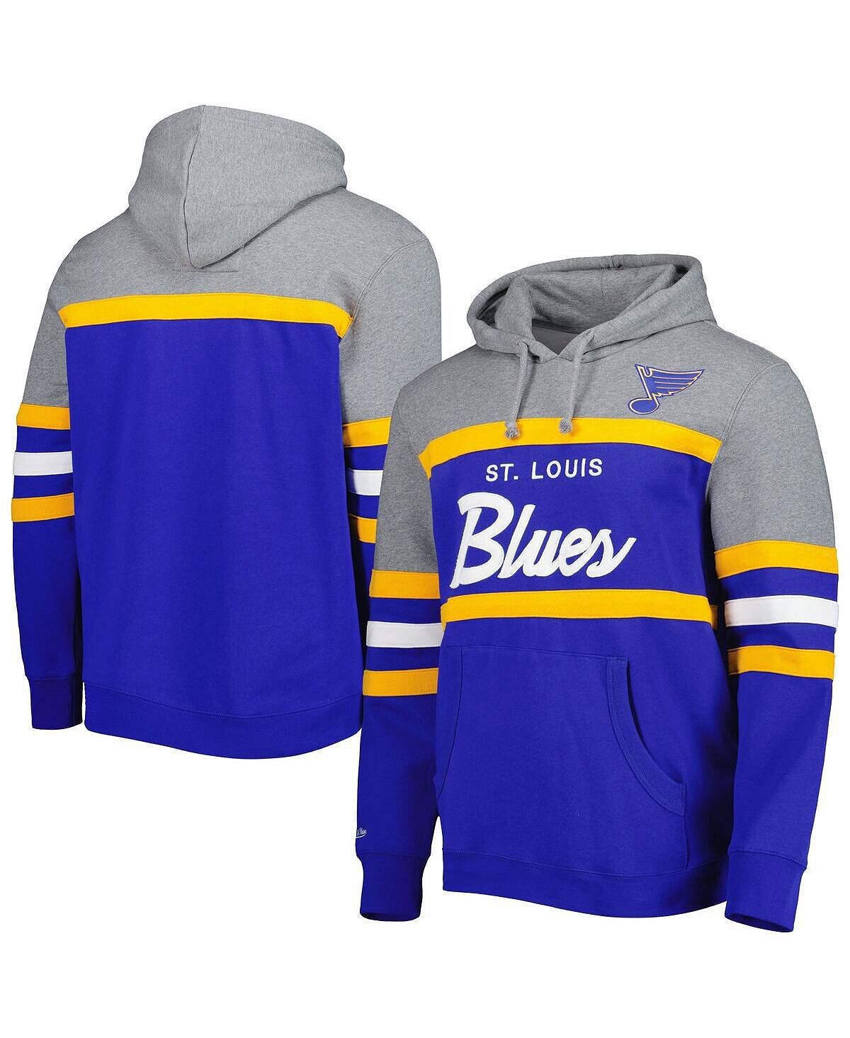 Мужская толстовка с капюшоном синего и серого цвета st. louis blues head coach pullover Mitchell & Ness, мульти
Мужская толстовка с капюшоном синего и серого цвета st. louis blues head coach pullover Mitchell & Ness, мульти