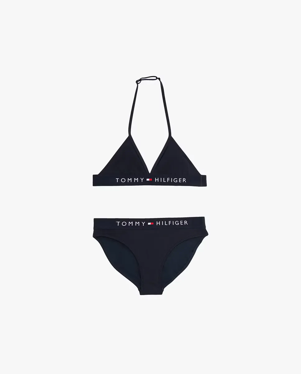 Бикини для девочек с завязкой на шее и логотипом Hilfiger Tommy Hilfiger, синий
Бикини для девочек с завязкой на шее и логотипом Hilfiger Tommy Hilfiger, синий