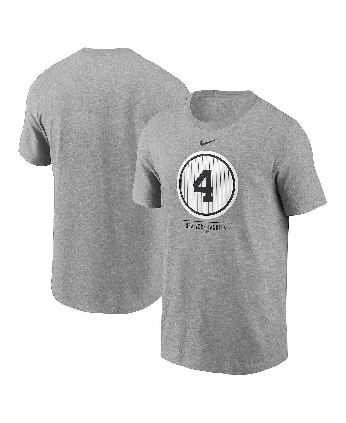 Мужская футболка lou gehrig heathered grey new york yankees cooperstown collection lou gehrig day retired number t-shirt Nike, мульти
Мужская футболка lou gehrig heathered grey new york yankees cooperstown collection lou gehrig day retired number t-shirt Nike, мульти