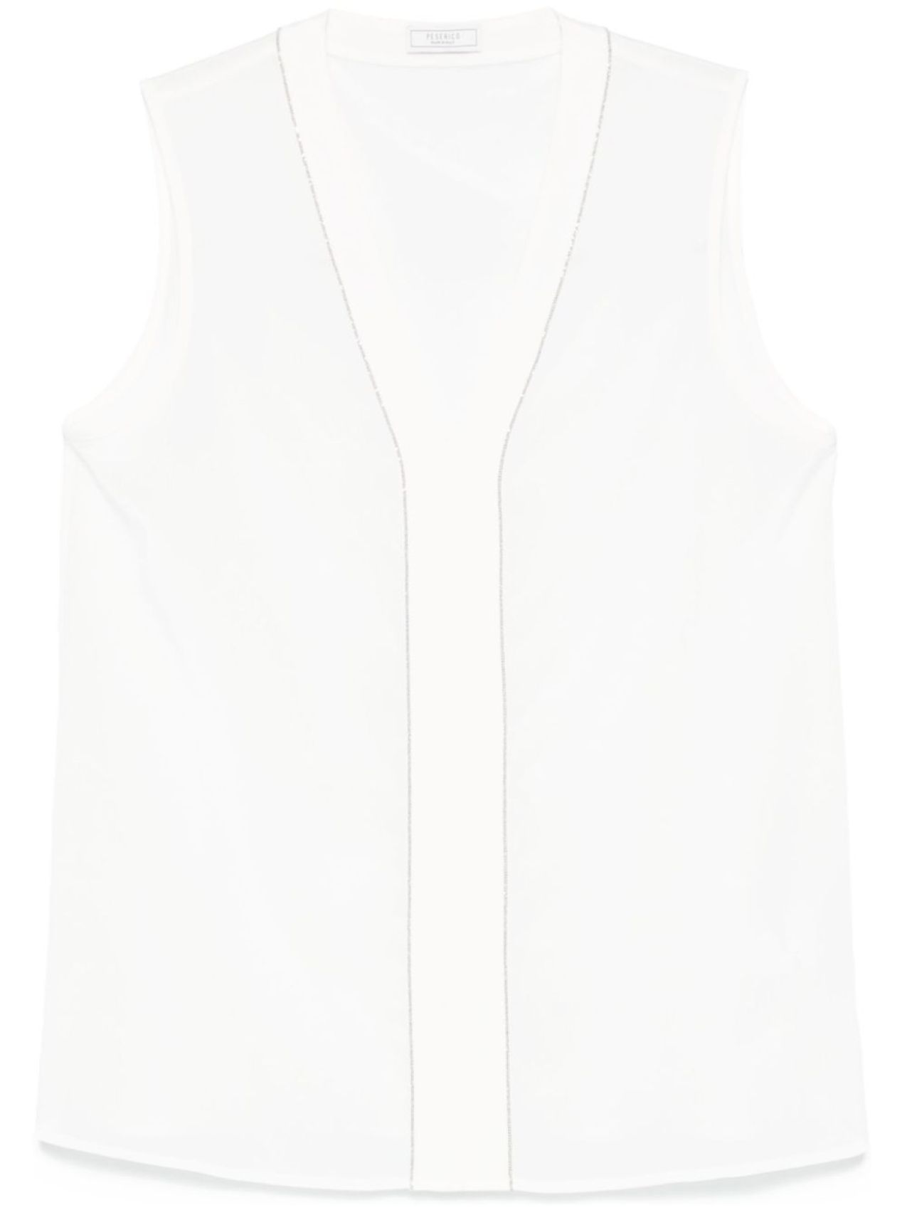 Peserico топ с V-образным вырезом, белый
Peserico топ с V-образным вырезом, белый