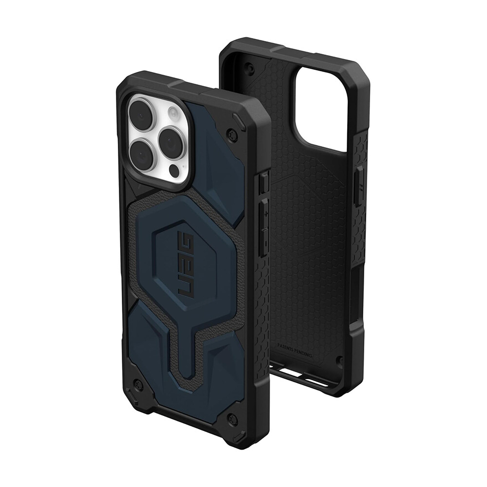 Чехол UAG Monarch Pro для iPhone 16 Pro Max с MagSafe, Mallard, Синий, Чехол UAG Monarch Pro для iPhone 16 Pro Max с MagSafe, Mallard 
Чехол UAG Monarch Pro для iPhone 16 Pro Max с MagSafe, Mallard, Синий, Чехол UAG Monarch Pro для iPhone 16 Pro Max с MagSafe, Mallard