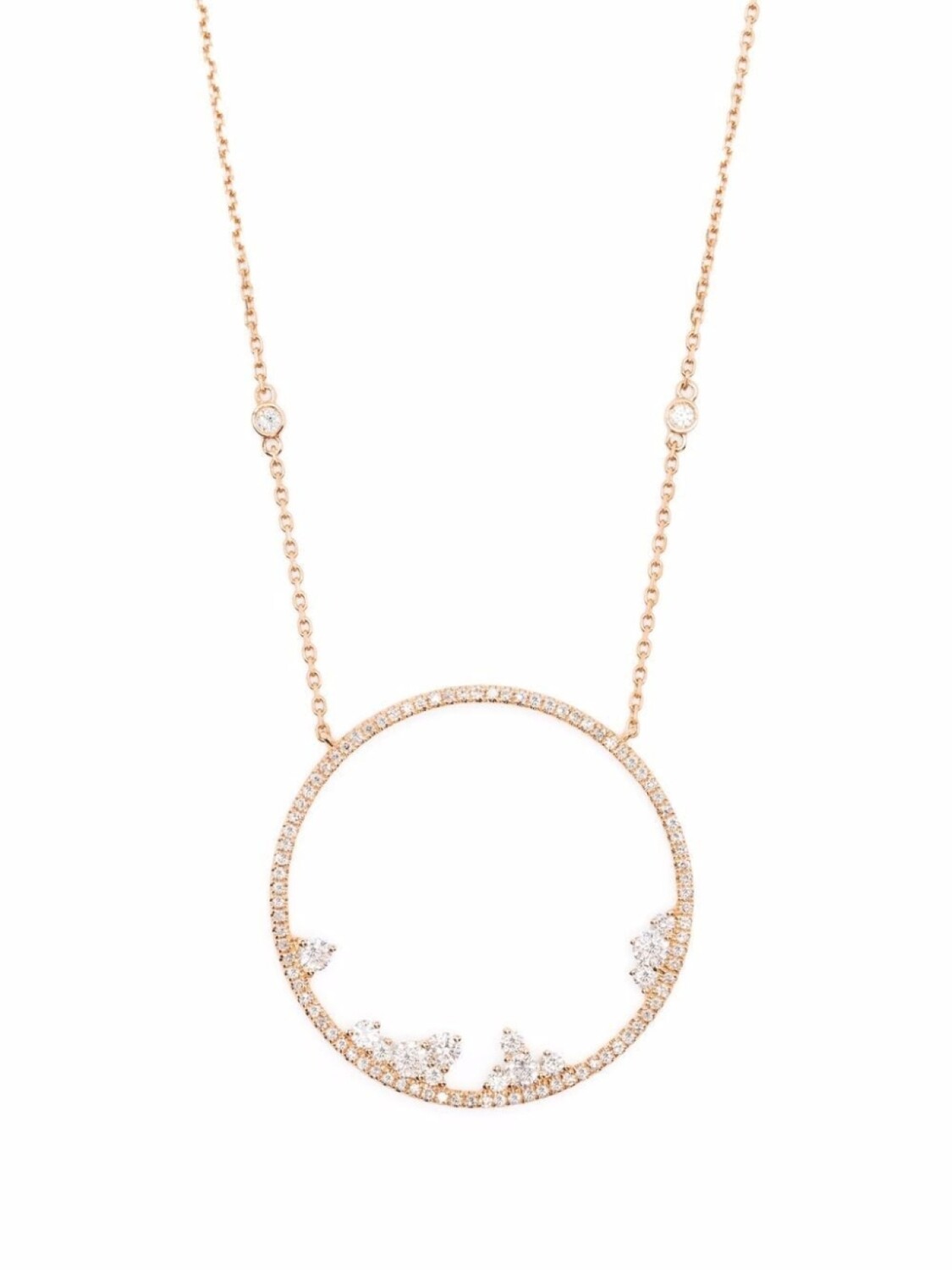 Колье из розового золота с бриллиантами Djula, розовый
Колье из розового золота с бриллиантами Djula, розовый