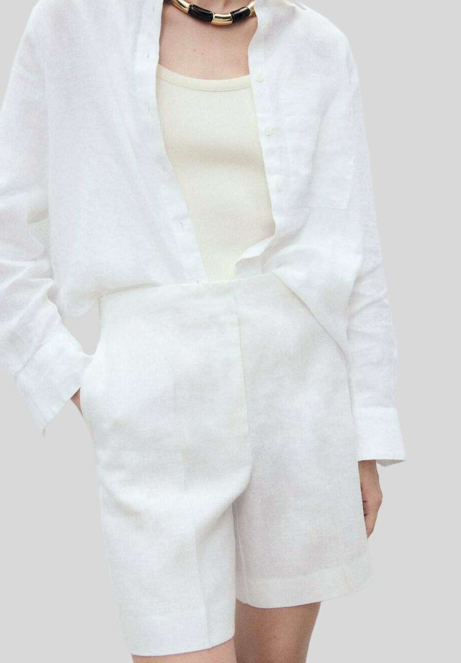 Шорты STRAIGHT-FIT Mango, кремовый
Шорты STRAIGHT-FIT Mango, кремовый