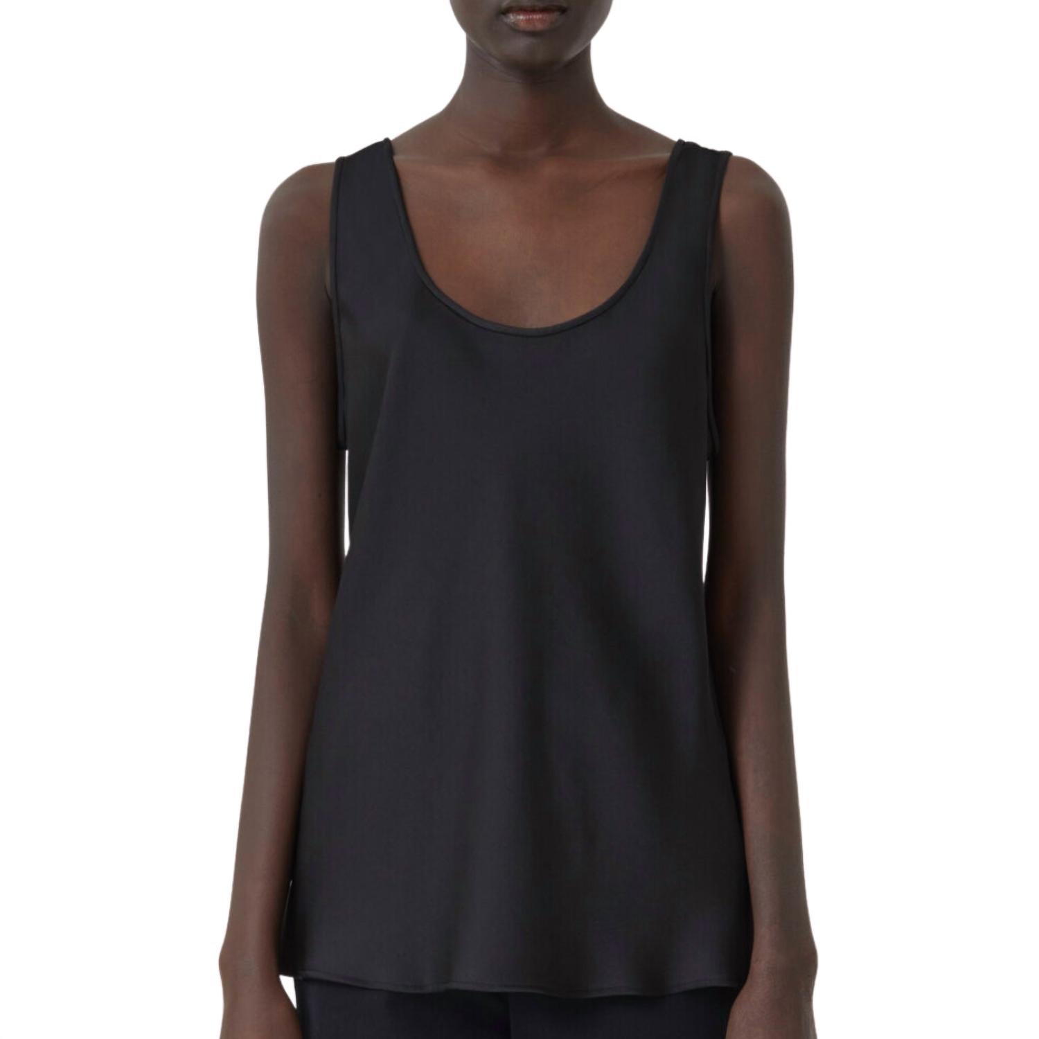 Блестящий топ черного цвета CLOSED
Блестящий топ черного цвета CLOSED