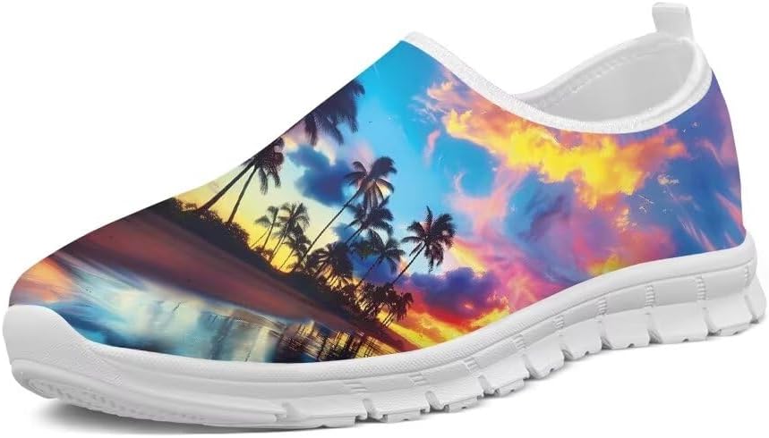 Кроссовки Forchrinse Green Hummingbird с ямайским флагом для женщин на скользящей подошве, мужские прогулочные кроссовки, легкие лоферы с поддержкой свода стопы, дышащие, Hawaiian Palm Watercolor Sky
Кроссовки Forchrinse Green Hummingbird с ямайским флагом для женщин на скользящей подошве, мужские прогулочные кроссовки, легкие лоферы с поддержкой свода стопы, дышащие, Hawaiian Palm Watercolor Sky