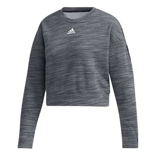 Толстовка с капюшоном короткая с круглым вырезом свитер спортивный Adidas, серый
Толстовка с капюшоном короткая с круглым вырезом свитер спортивный Adidas, серый