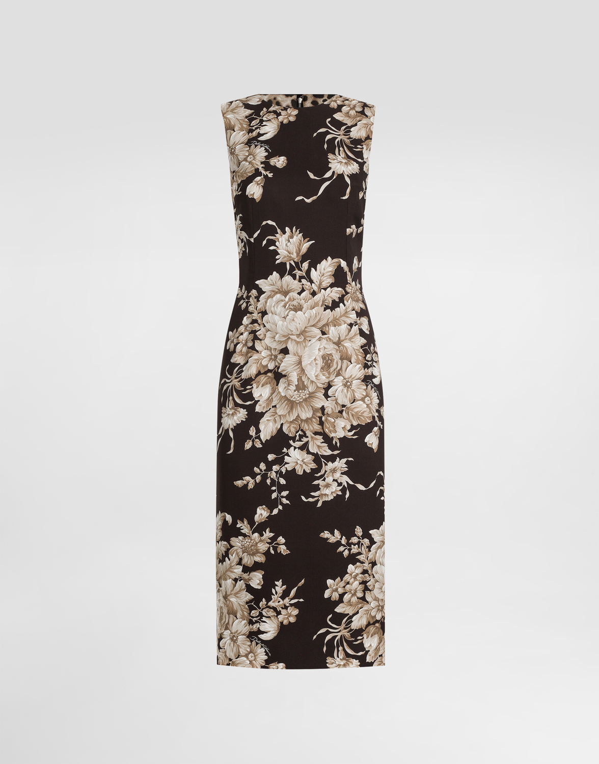 Платье из шармеза с принтом роз Dolce & Gabbana, принт
Платье из шармеза с принтом роз Dolce & Gabbana, принт