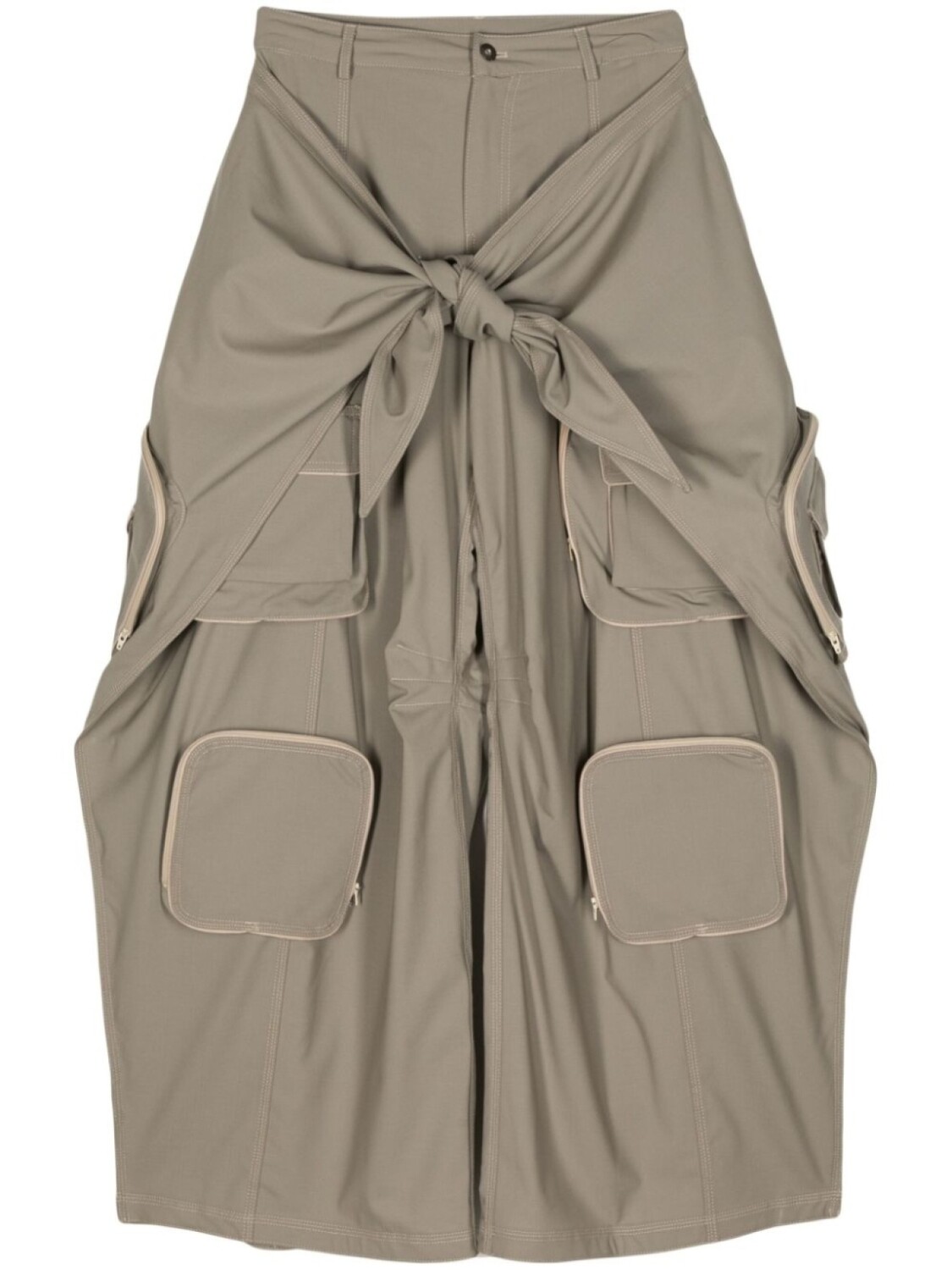 Брюки широкого кроя с узлом ACT Nº1, зеленый
Брюки широкого кроя с узлом ACT Nº1, зеленый