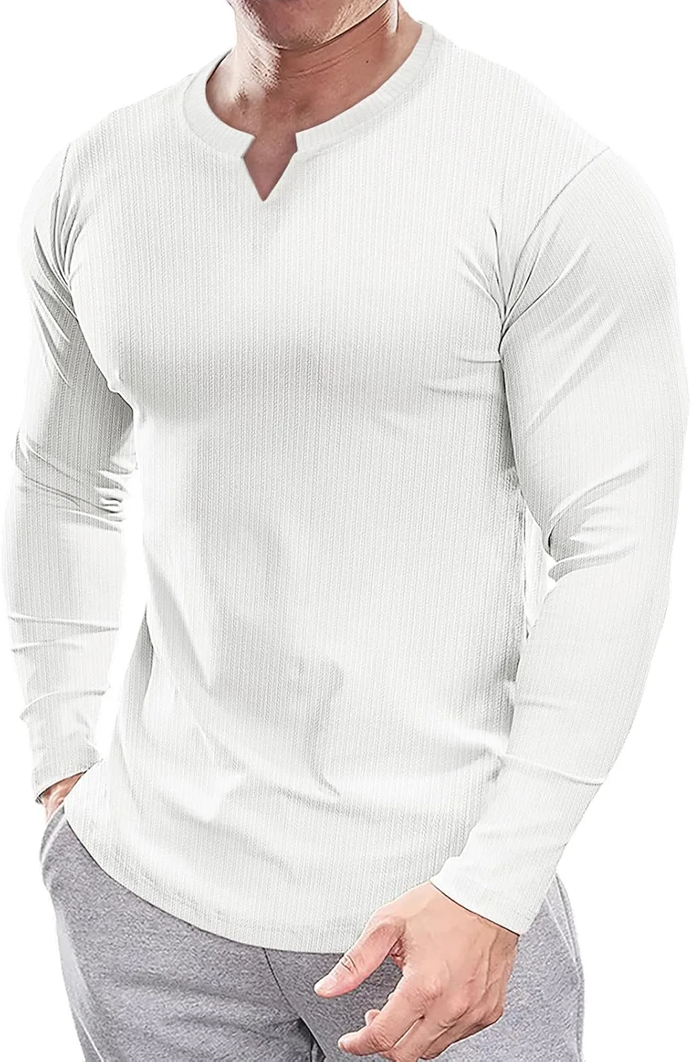 Футболка Muscle Cmdr мужская Slim Fit V-образный вырез
Футболка Muscle Cmdr мужская Slim Fit V-образный вырез