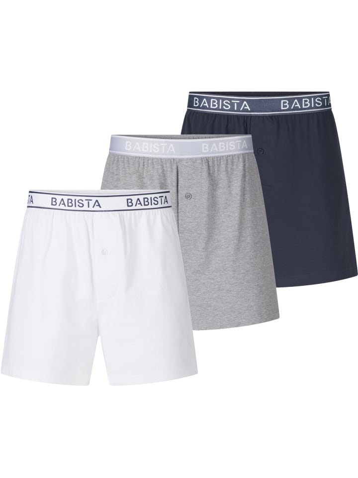 Трусы BABISTA 3er Pack Boxershorts CORRASULI, белый
Трусы BABISTA 3er Pack Boxershorts CORRASULI, белый