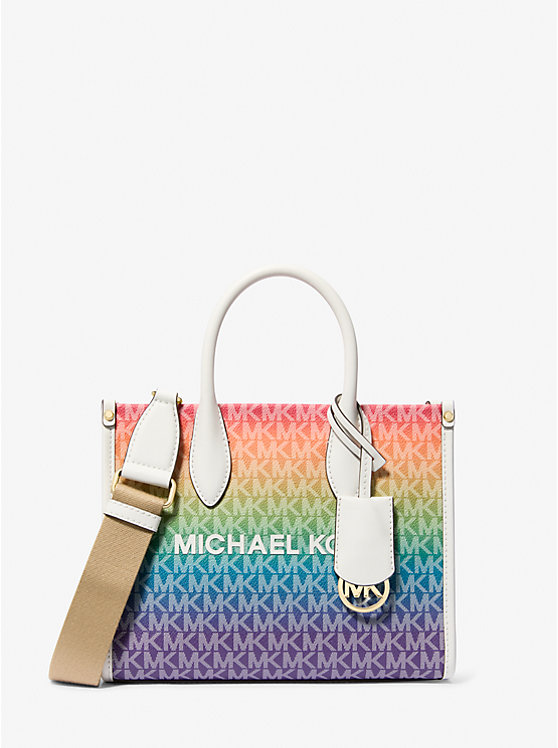 Маленькая сумка через плечо с радужным фирменным логотипом Mirella Michael Kors, мультиколор
Маленькая сумка через плечо с радужным фирменным логотипом Mirella Michael Kors, мультиколор