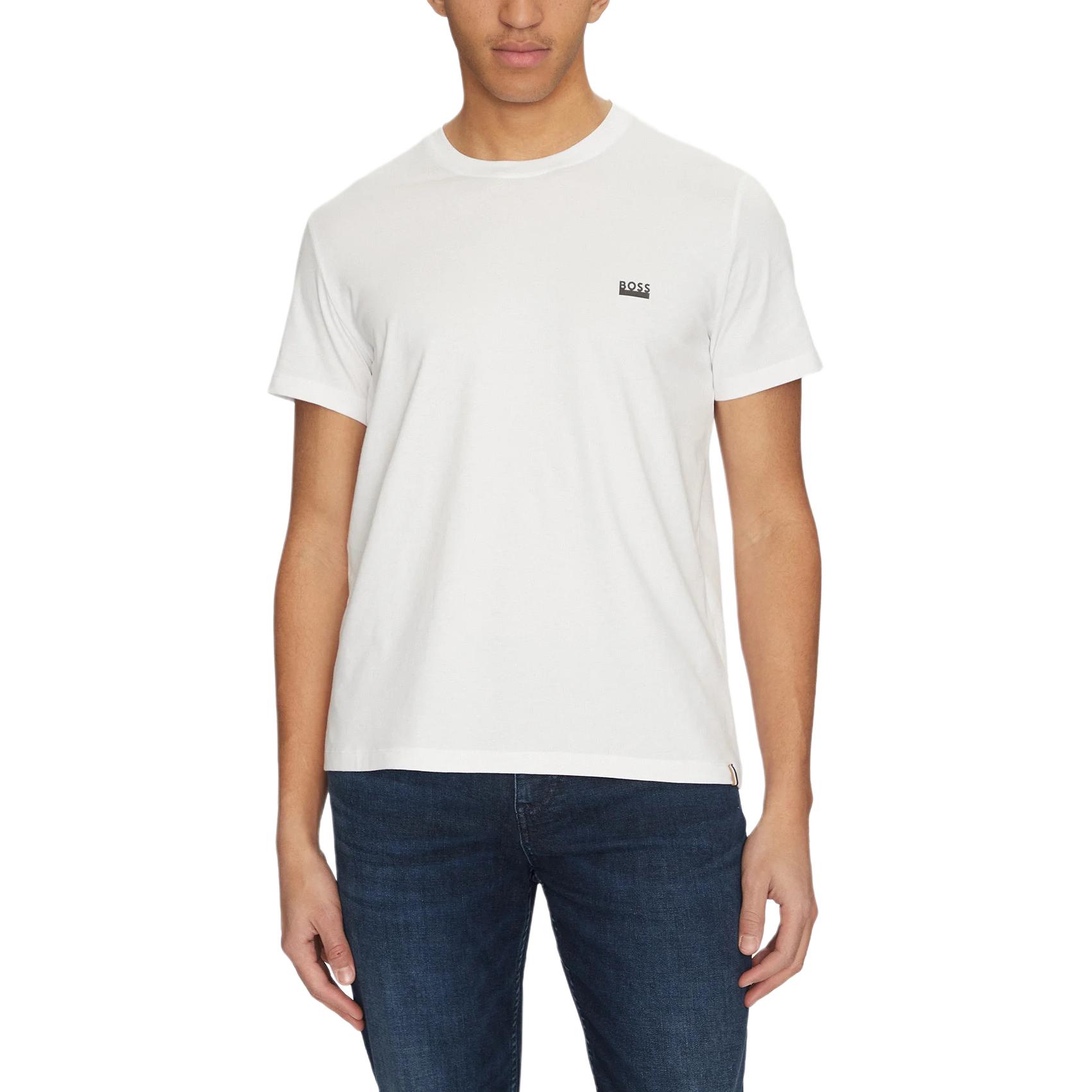 Футболка с вышитым логотипом Crew Neck HUGO BOSS, белый
Футболка с вышитым логотипом Crew Neck HUGO BOSS, белый