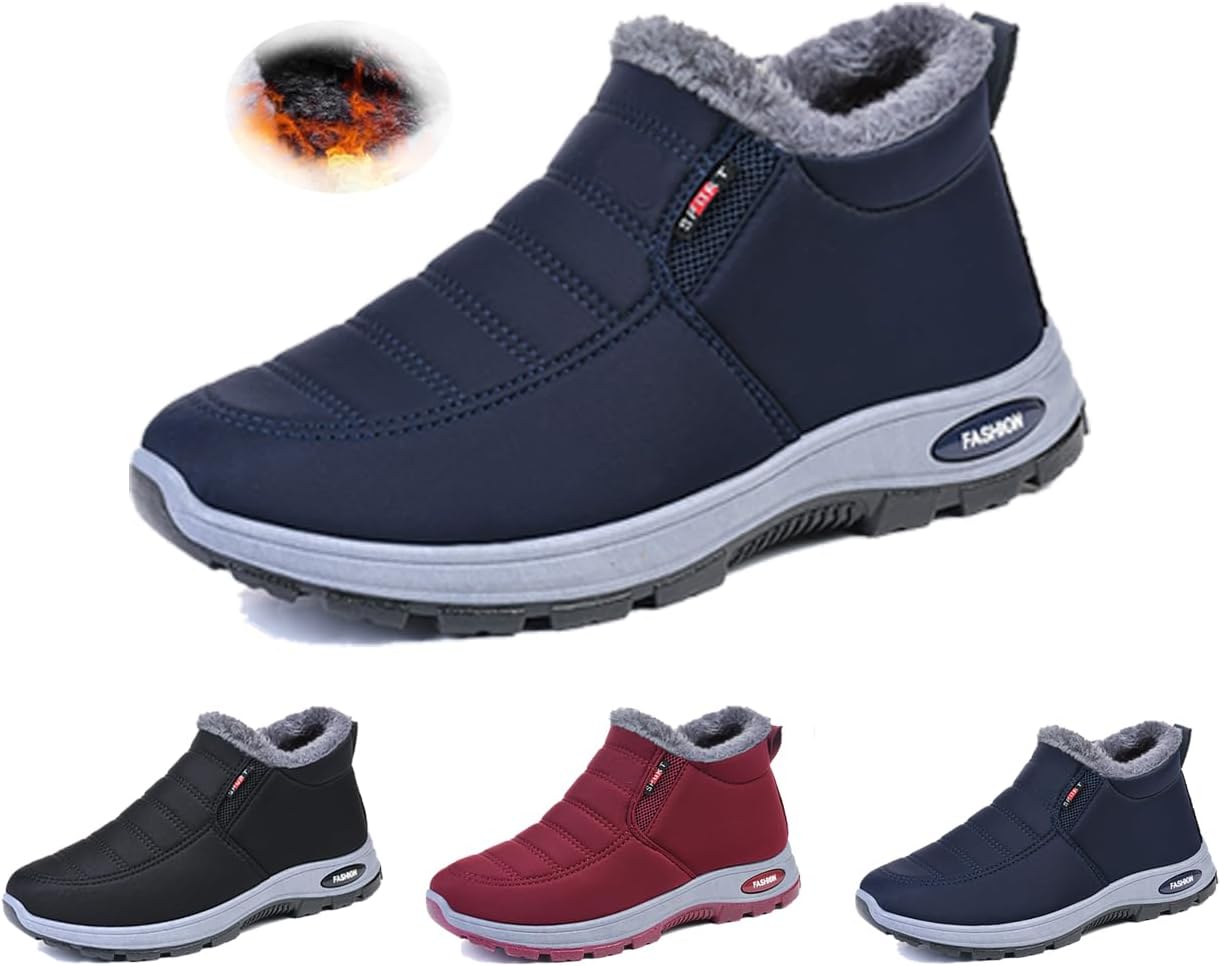 Мужские зимние ботинки водонепроницаемые, с утеплителем, на липучке, короткие, легкие, для улицы, с глубоким протектором из резиновой подошвы Generic, Blue
Мужские зимние ботинки водонепроницаемые, с утеплителем, на липучке, короткие, легкие, для улицы, с глубоким протектором из резиновой подошвы Generic, Blue