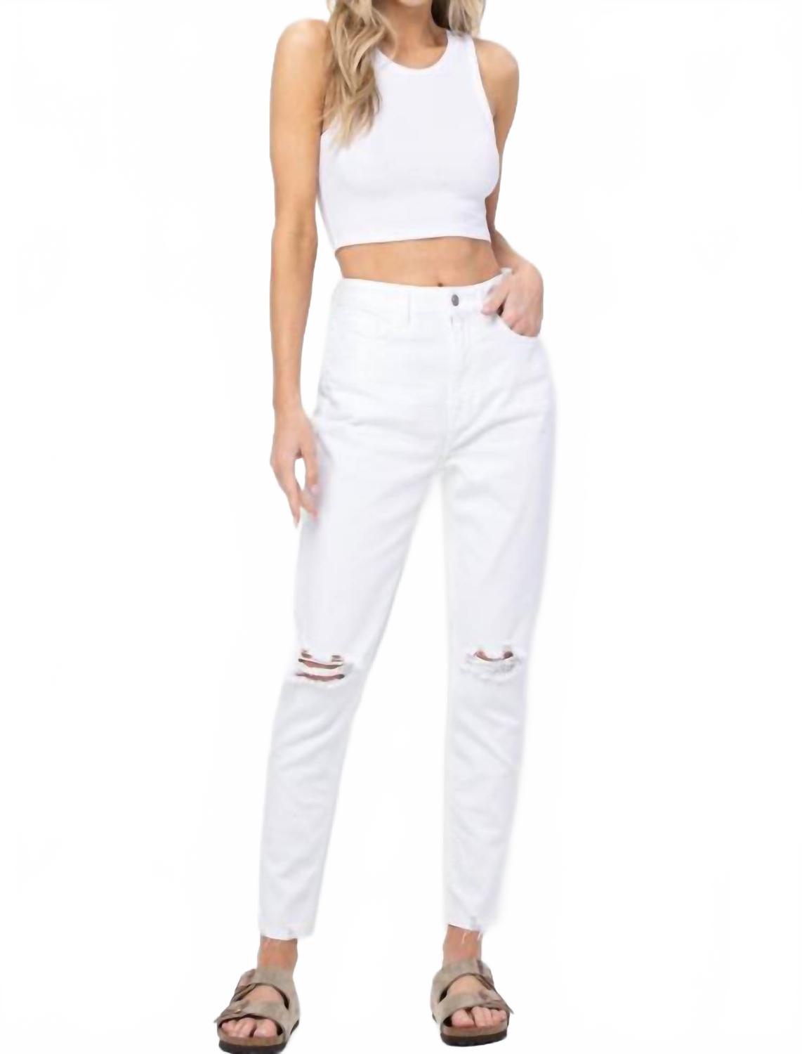 Лиззи Скинни Джинсы в белом Jelly Jeans
Лиззи Скинни Джинсы в белом Jelly Jeans