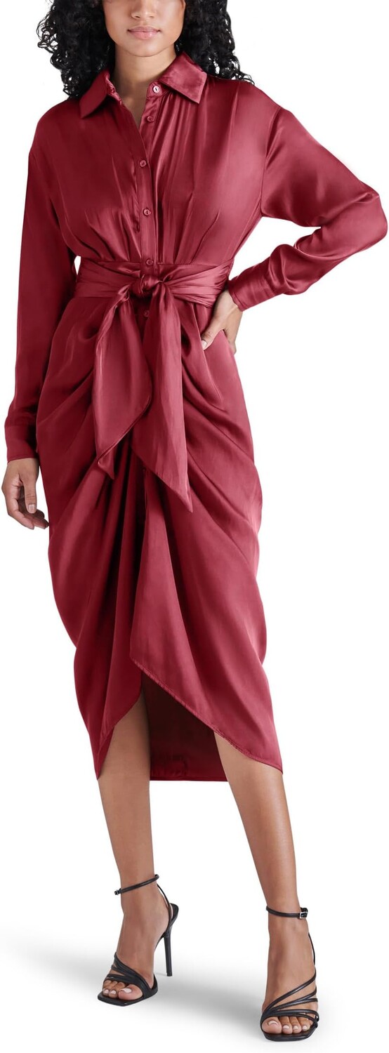 Платье Steve Madden Sula Dress, цвет Windsor Wine
Платье Steve Madden Sula Dress, цвет Windsor Wine