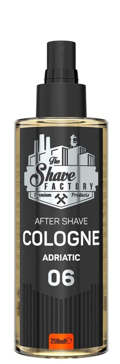 THE SHAVE FACTORY Одеколон после бритья ADRIATIC 06 - 250 мл
THE SHAVE FACTORY Одеколон после бритья ADRIATIC 06 - 250 мл