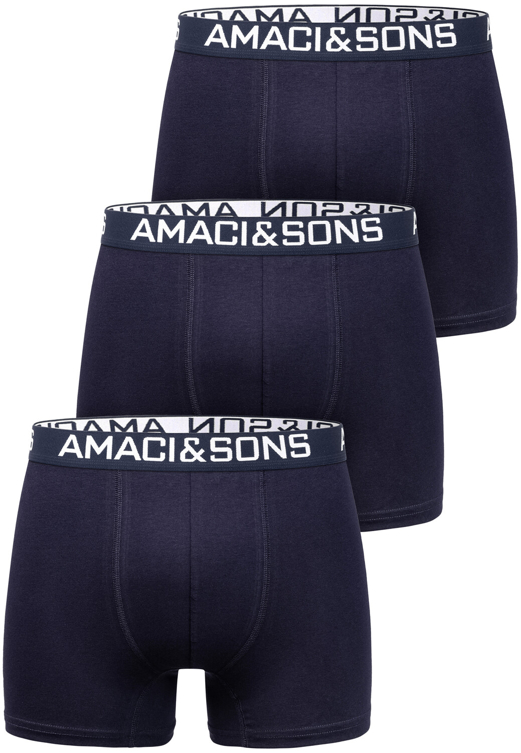 Боксеры Amaci&Sons 3 шт, цвет Navyblau/Navyblau 
Боксеры Amaci&Sons 3 шт, цвет Navyblau/Navyblau