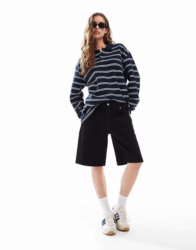 Шорты свободного кроя Dr Denim Lea с заниженной талией черного цвета
Шорты свободного кроя Dr Denim Lea с заниженной талией черного цвета