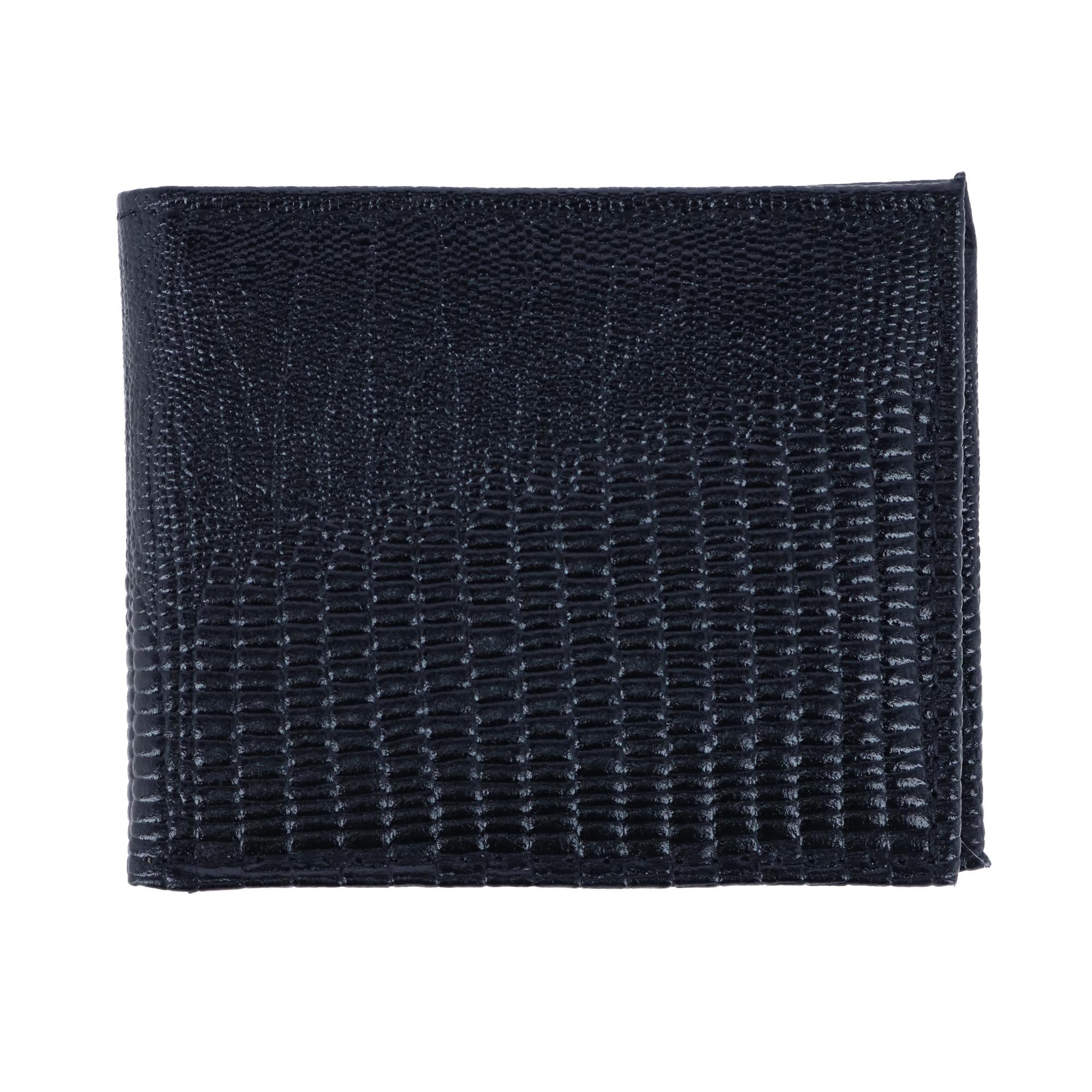 Мужской кошелек с принтом ящерицы в два сложения CTM, черный
Мужской кошелек с принтом ящерицы в два сложения CTM, черный