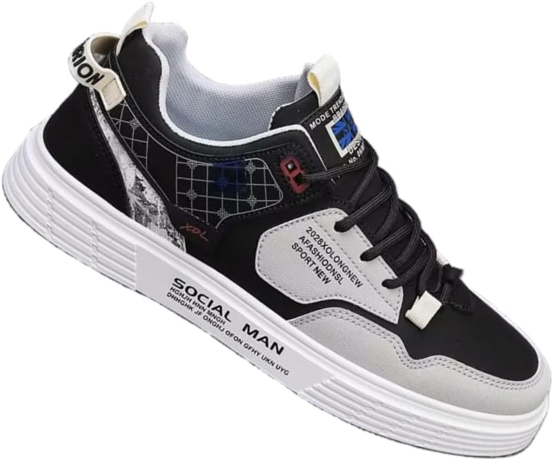 HoaloX- крупноразмерные мужские повседневные спортивные кроссовки, черный
HoaloX- крупноразмерные мужские повседневные спортивные кроссовки, черный