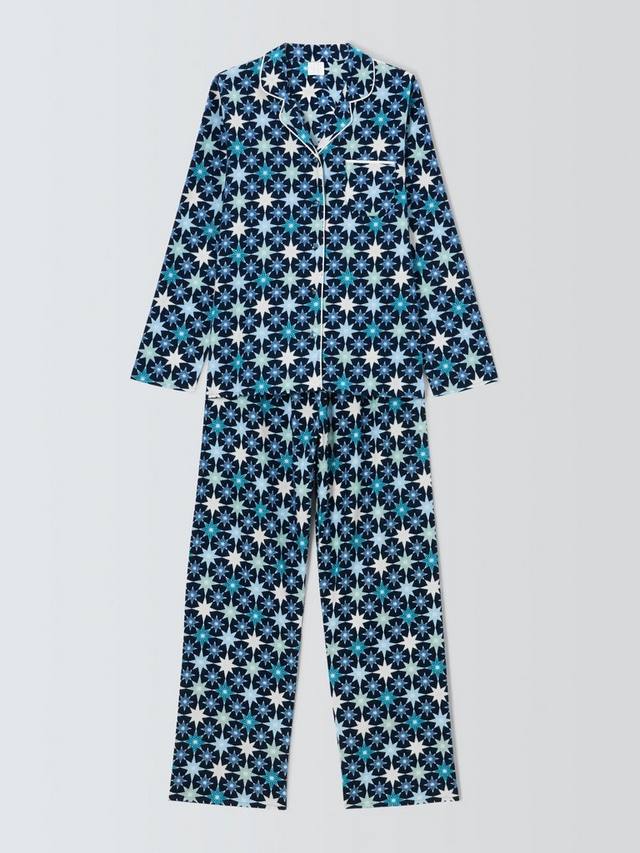 Звёздный пижамный комплект с пуговицами John Lewis, Blue/Aqua
Звёздный пижамный комплект с пуговицами John Lewis, Blue/Aqua