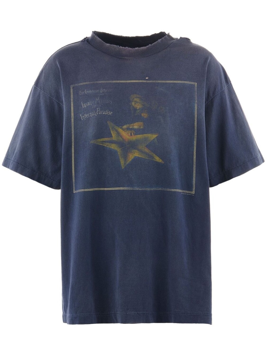 Футболка с графическим принтом SAINT MXXXXXX x Cactus Plant Flea Market, синий
Футболка с графическим принтом SAINT MXXXXXX x Cactus Plant Flea Market, синий