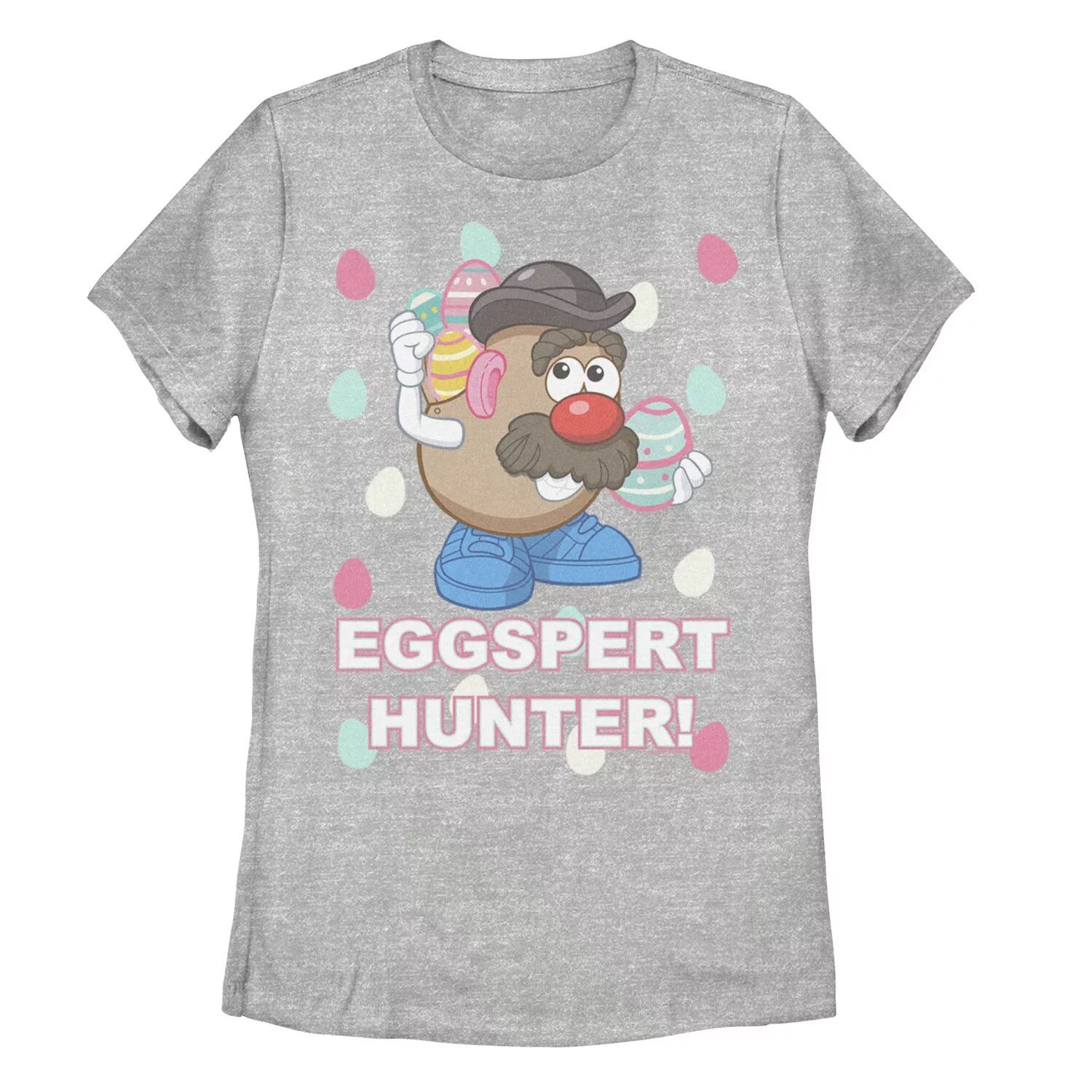 Футболка с портретом Mr. Potato Head Eggspert Hunter для юниоров Licensed Character
Футболка с портретом Mr. Potato Head Eggspert Hunter для юниоров Licensed Character