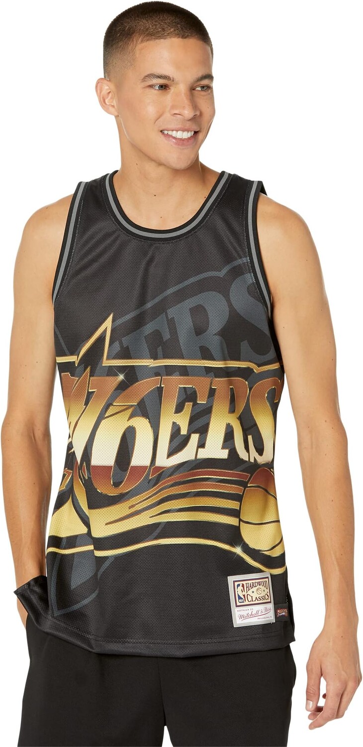 Майка Mitchell & Ness NBA Big Face 4.0 Fashion Tank 76ers, черный
Майка Mitchell & Ness NBA Big Face 4.0 Fashion Tank 76ers, черный
