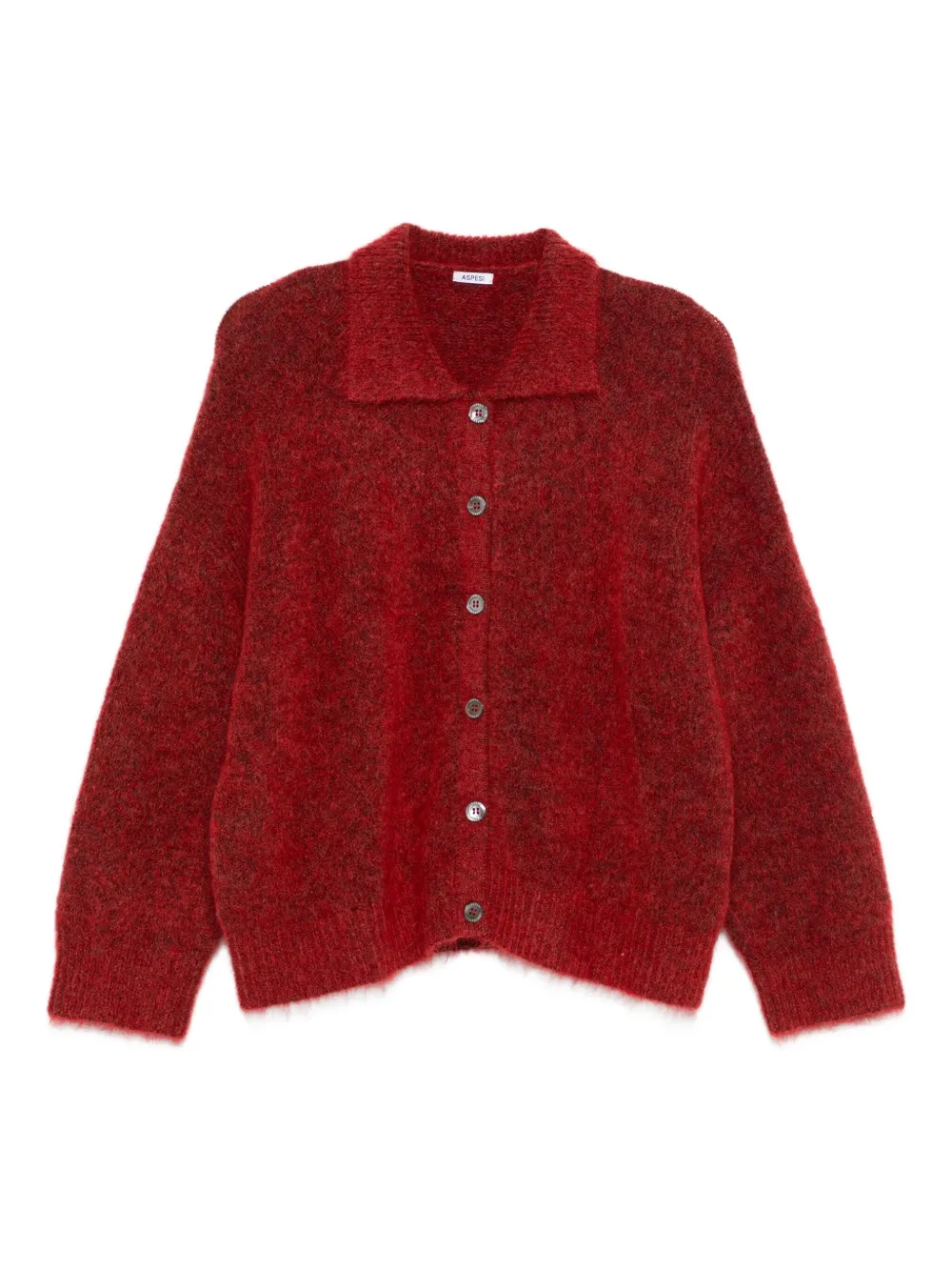 Кардиган с воротником Aspesi, красный
Кардиган с воротником Aspesi, красный