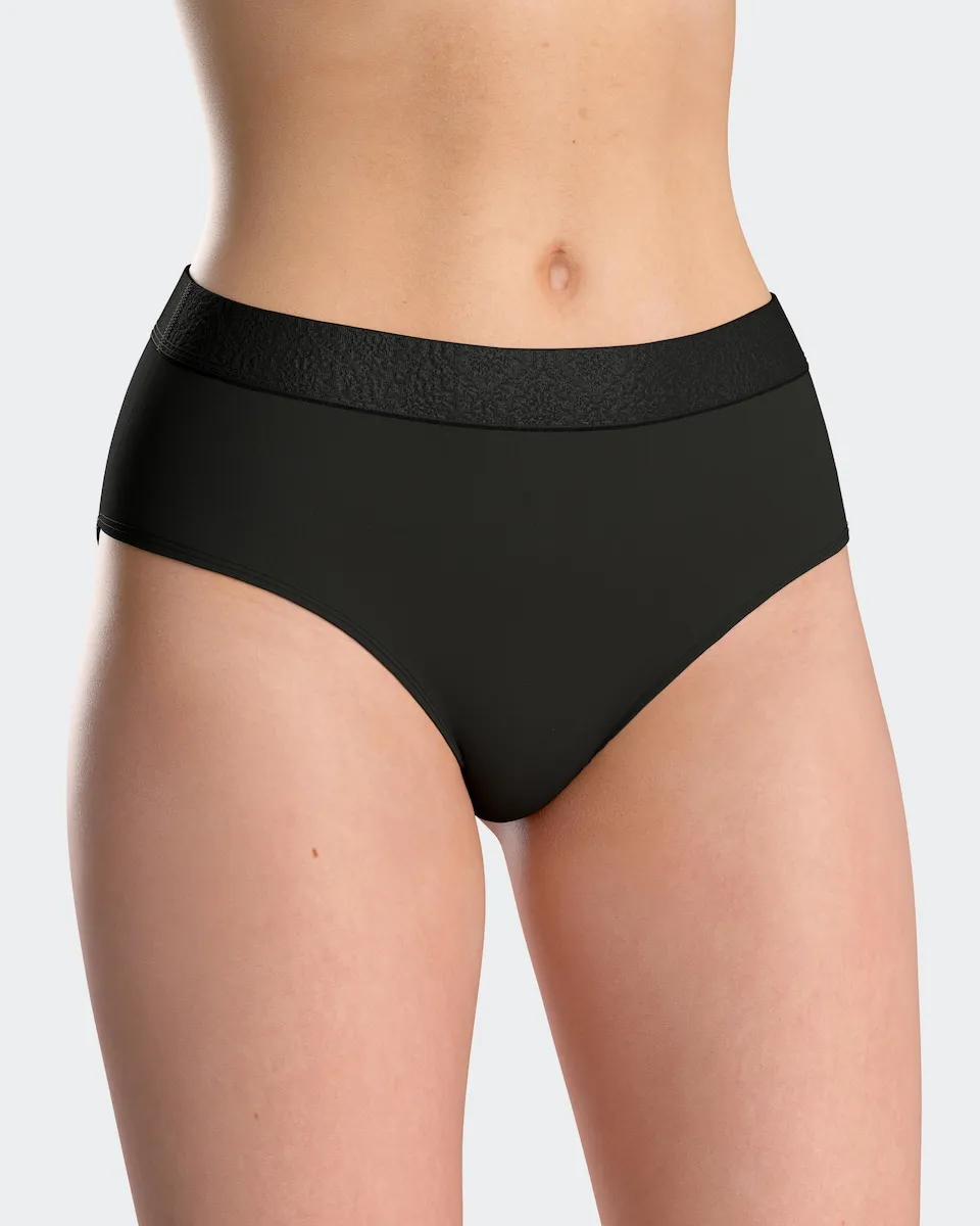 Классические однотонные трусы с эластичным поясом Impetus, черный
Классические однотонные трусы с эластичным поясом Impetus, черный