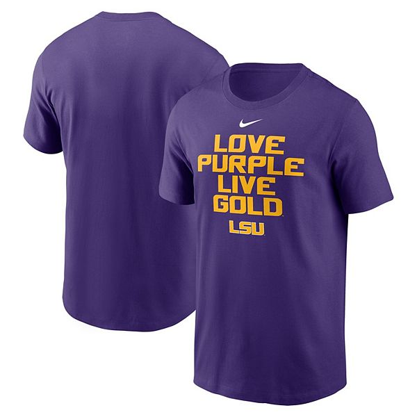 Мужская фиолетовая футболка LSU Tigers Local Campus Nike
Мужская фиолетовая футболка LSU Tigers Local Campus Nike