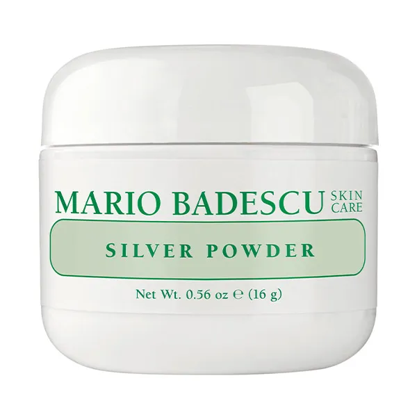Ультралегкая пудра, поглощающая кожный жир Silver Powder Mario Badescu, 16 g
Ультралегкая пудра, поглощающая кожный жир Silver Powder Mario Badescu, 16 g