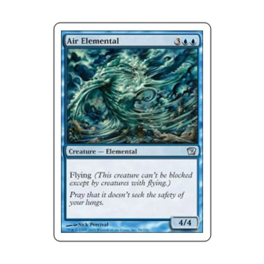 CCG Элементаль воздуха (U), MTG - 9th Edition
CCG Элементаль воздуха (U), MTG - 9th Edition