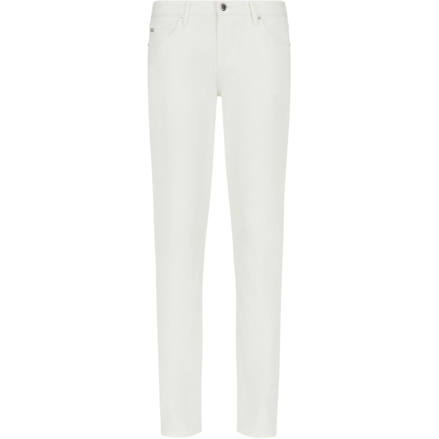 Джинсы Logo Plaque Stretched Denim EMPORIO ARMANI, белый
Джинсы Logo Plaque Stretched Denim EMPORIO ARMANI, белый