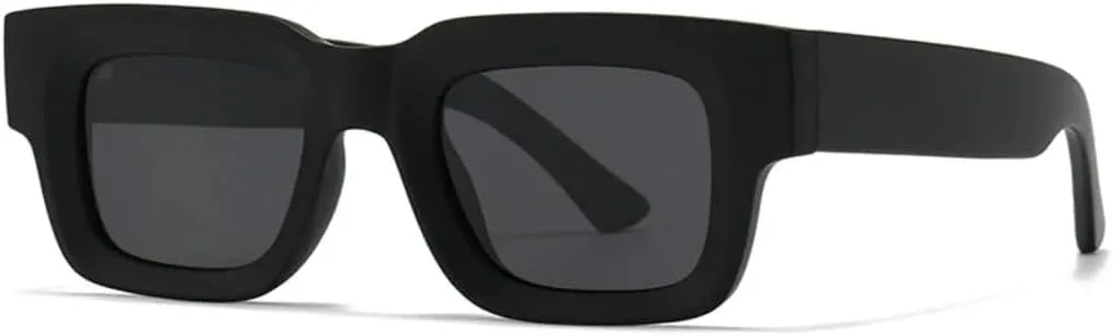 Винтажные квадратные женские солнцезащитные очки, модные мужские солнцезащитные очки для активного отдыха с защитой от УФ-излучения UV400 TVTBBVV, Matte Black Gray
Винтажные квадратные женские солнцезащитные очки, модные мужские солнцезащитные очки для активного отдыха с защитой от УФ-излучения UV400 TVTBBVV, Matte Black Gray