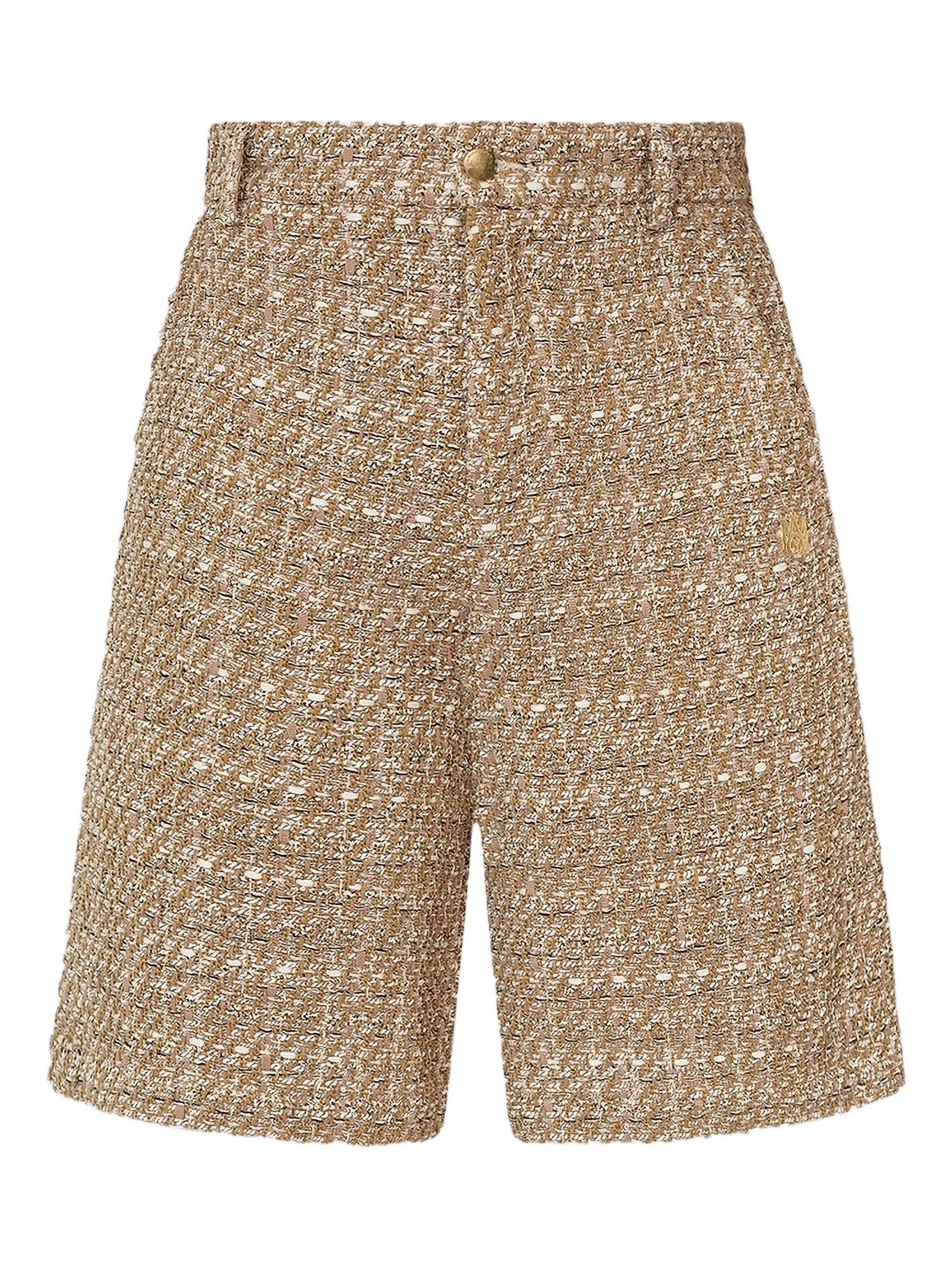 Шорты Boucle со складками Amiri, коричневый
Шорты Boucle со складками Amiri, коричневый