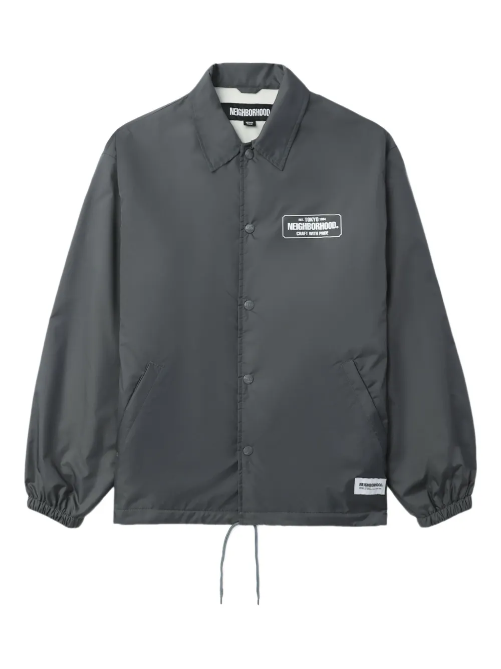 Куртка с нашивкой-логотипом и застежкой на пуговицы Neighborhood, серый
Куртка с нашивкой-логотипом и застежкой на пуговицы Neighborhood, серый