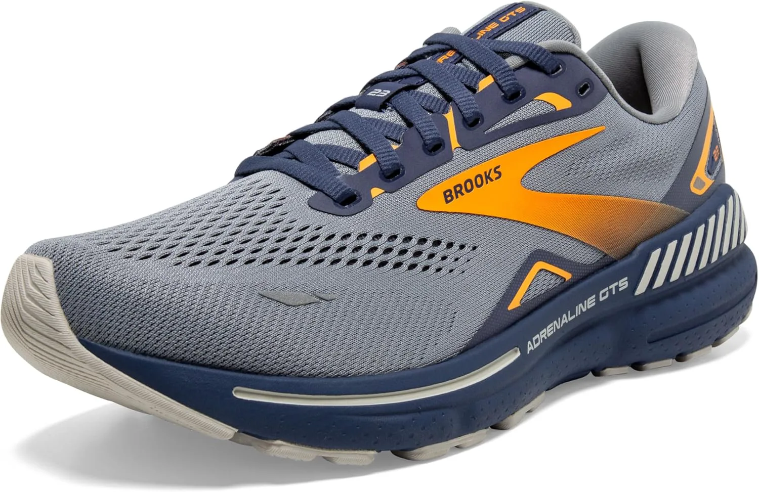 Мужские кроссовки Brooks Adrenaline GTS 23, серый/синий/оранжевый
Мужские кроссовки Brooks Adrenaline GTS 23, серый/синий/оранжевый