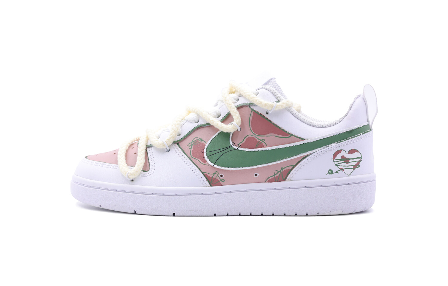 Кроссовки Nike Court Borough Skateboarding Shoes Women's Low-top Chalk White, розовый
Кроссовки Nike Court Borough Skateboarding Shoes Women's Low-top Chalk White, розовый